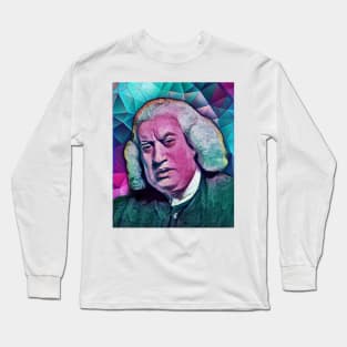 Samuel Johnson Portrait | Samuel Johnson Artwork 4 Long Sleeve T-Shirt